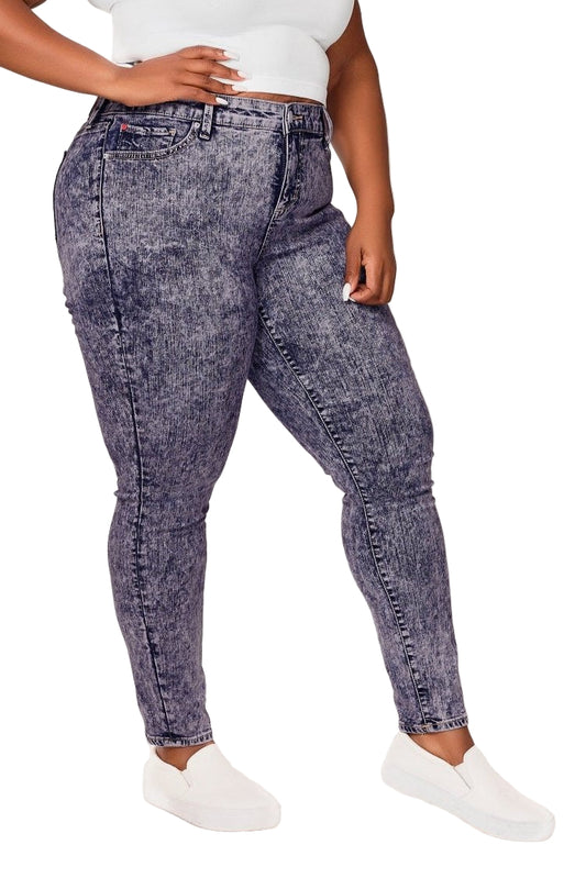Denim mid rise ankle skinny in 29" inseam - Misty