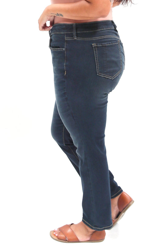 Denim Mid Rise slim - Daphne