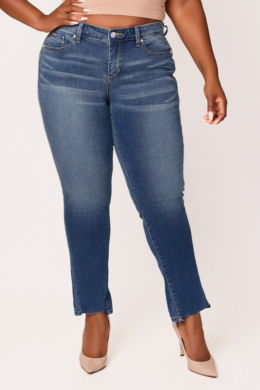 Denim Mid Rise Slim in 30" Inseam - Emerson