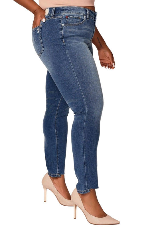 Denim Mid Rise Slim in 30" Inseam - Emerson