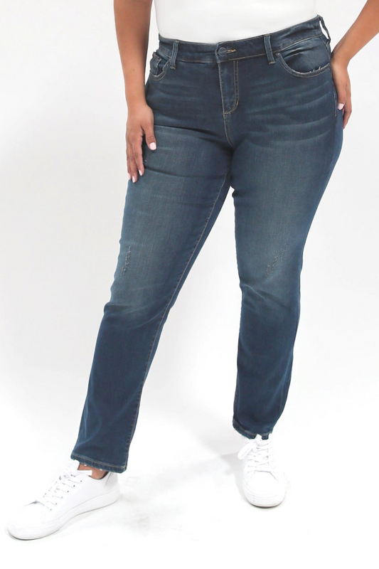 Denim Mid Rise Slim - Wendy
