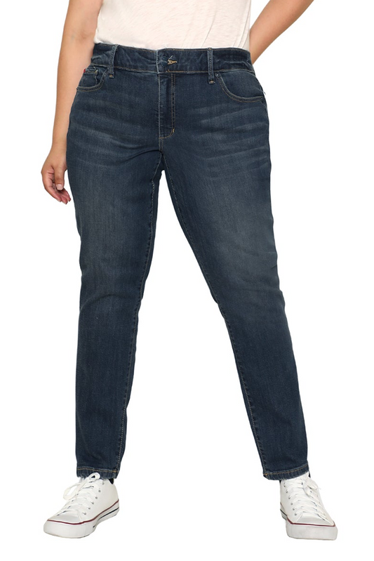 Denim High Rise Ankle Skinny in 28" inseam - Flora