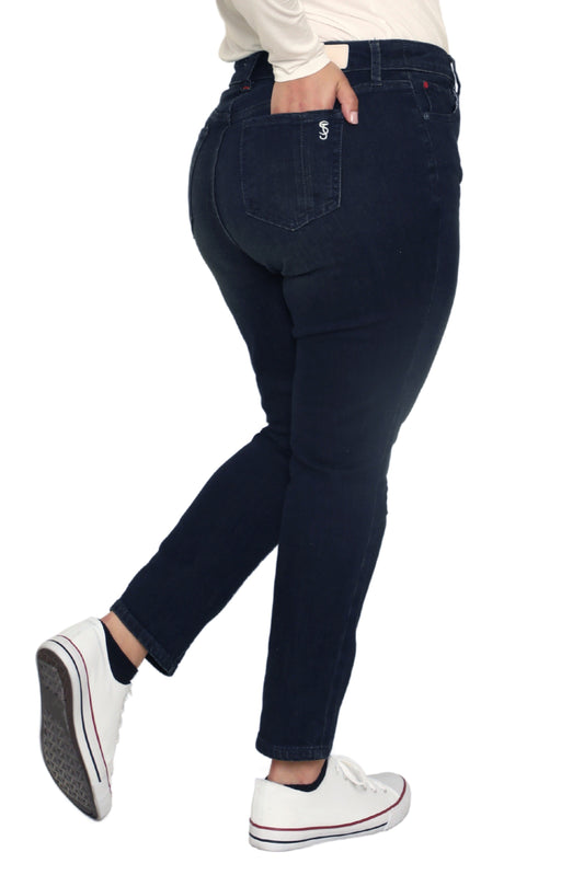 Denim High Rise Ankle Skinny in 28" inseam - Clover