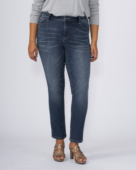 Denim High Rise Ankle Skinny in 28" inseam - Haisley