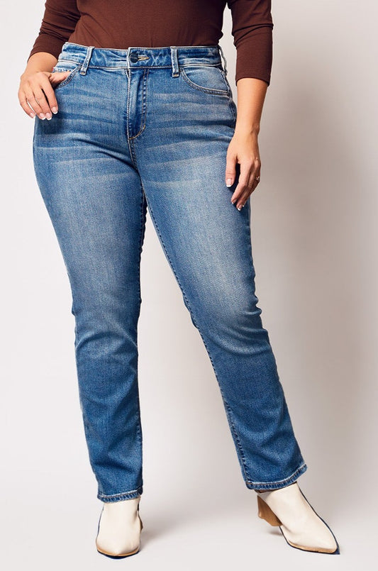Denim High Rise Straight in 30" Inseam - Sutton