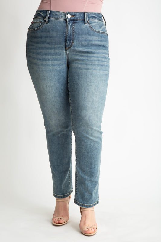 Denim High Rise Straight in 30" Inseam - Stella