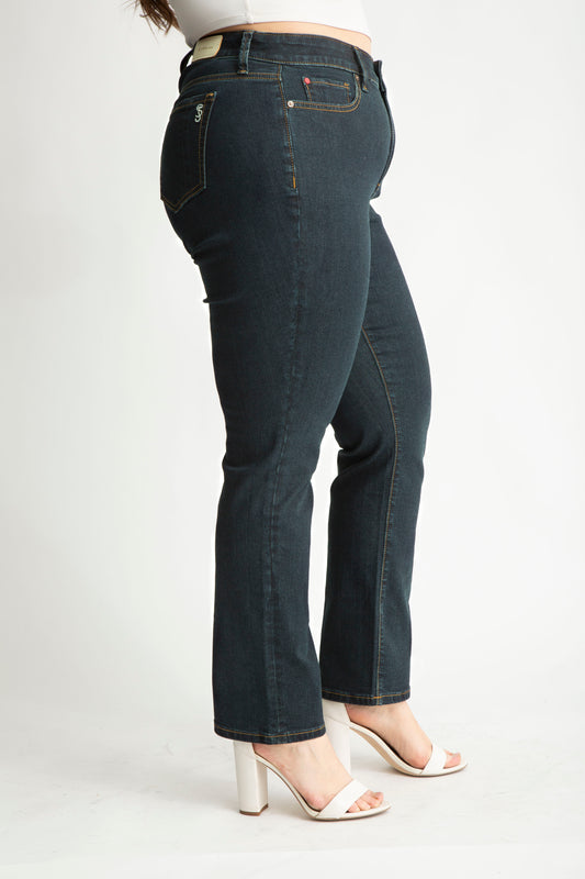 Denim High Rise Straight in 30" Inseam - Isabella