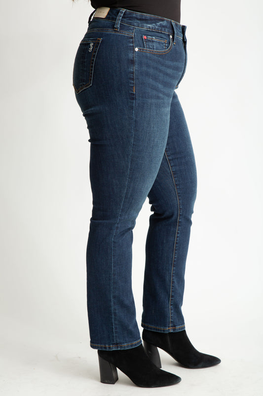 Denim High Rise Straight in 30" Inseam - Maya