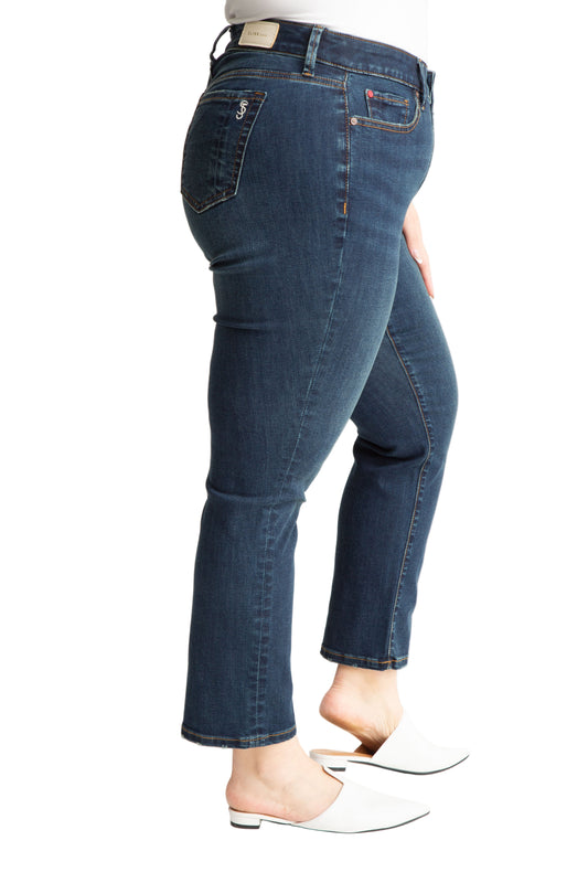 Denim High Rise Straight in 28" Inseam - Clara