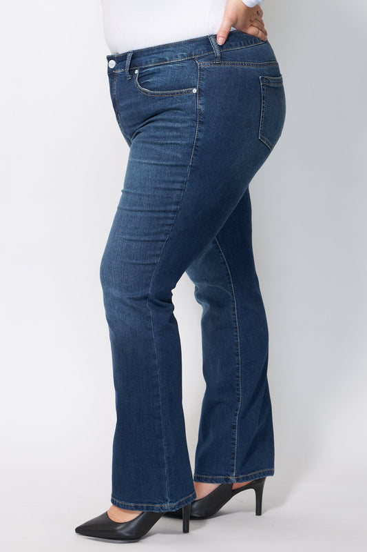 Denim mid rise bootcut in 32.5" inseam - Baylee