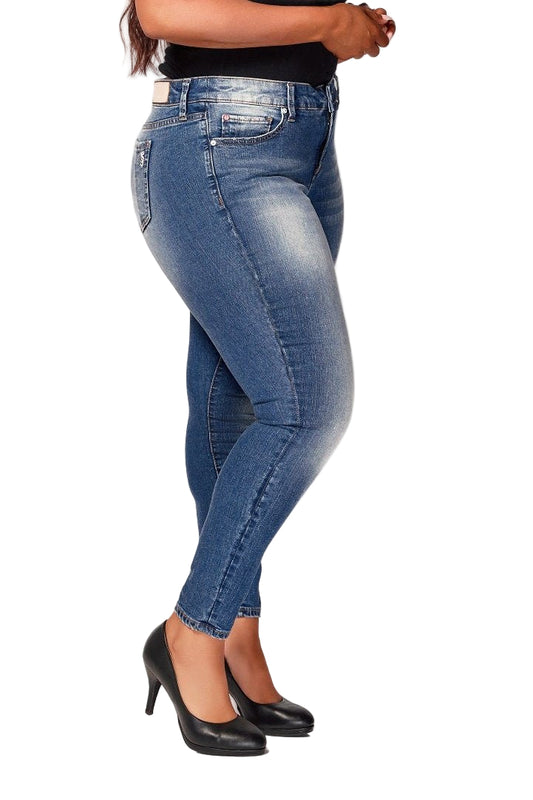 Denim mid rise ankle skinny in 29" inseam - Jayla