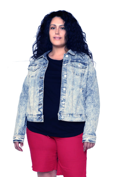 Denim jacket in Destiny – SLINK JEANS