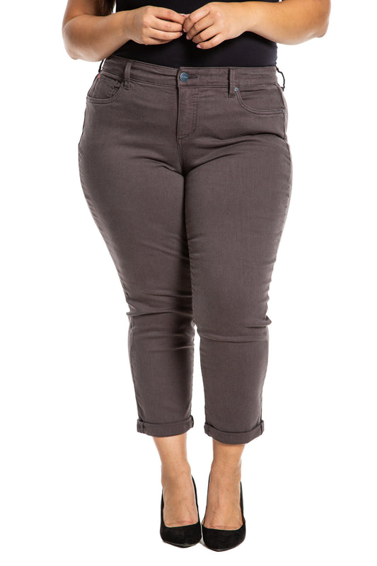 Mid Rise Boyfriend - Castlerock - SLINK JEANS