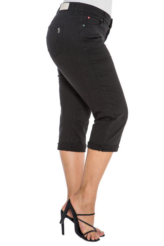 Pirate - SOLID BLACK - SLINK JEANS