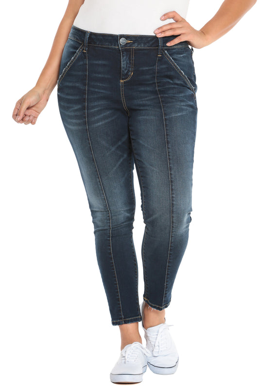 High Rise Ankle - MARLENA - SLINK JEANS