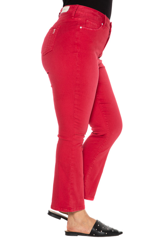 High Rise Bootcut - CHILI PEPPER - SLINK JEANS