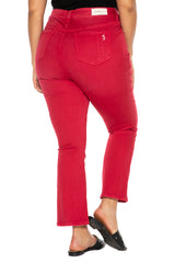 High Rise Bootcut - CHILI PEPPER - SLINK JEANS