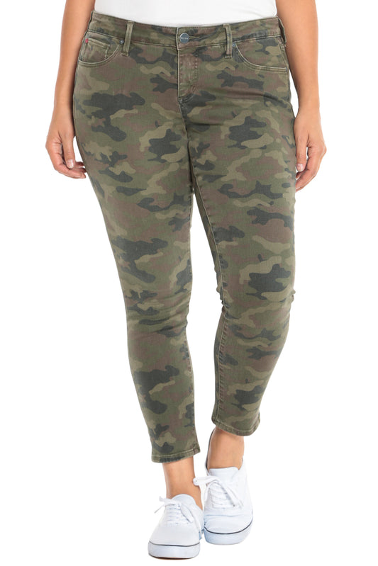 Mid Rise Jegging - CAMO - SLINK JEANS