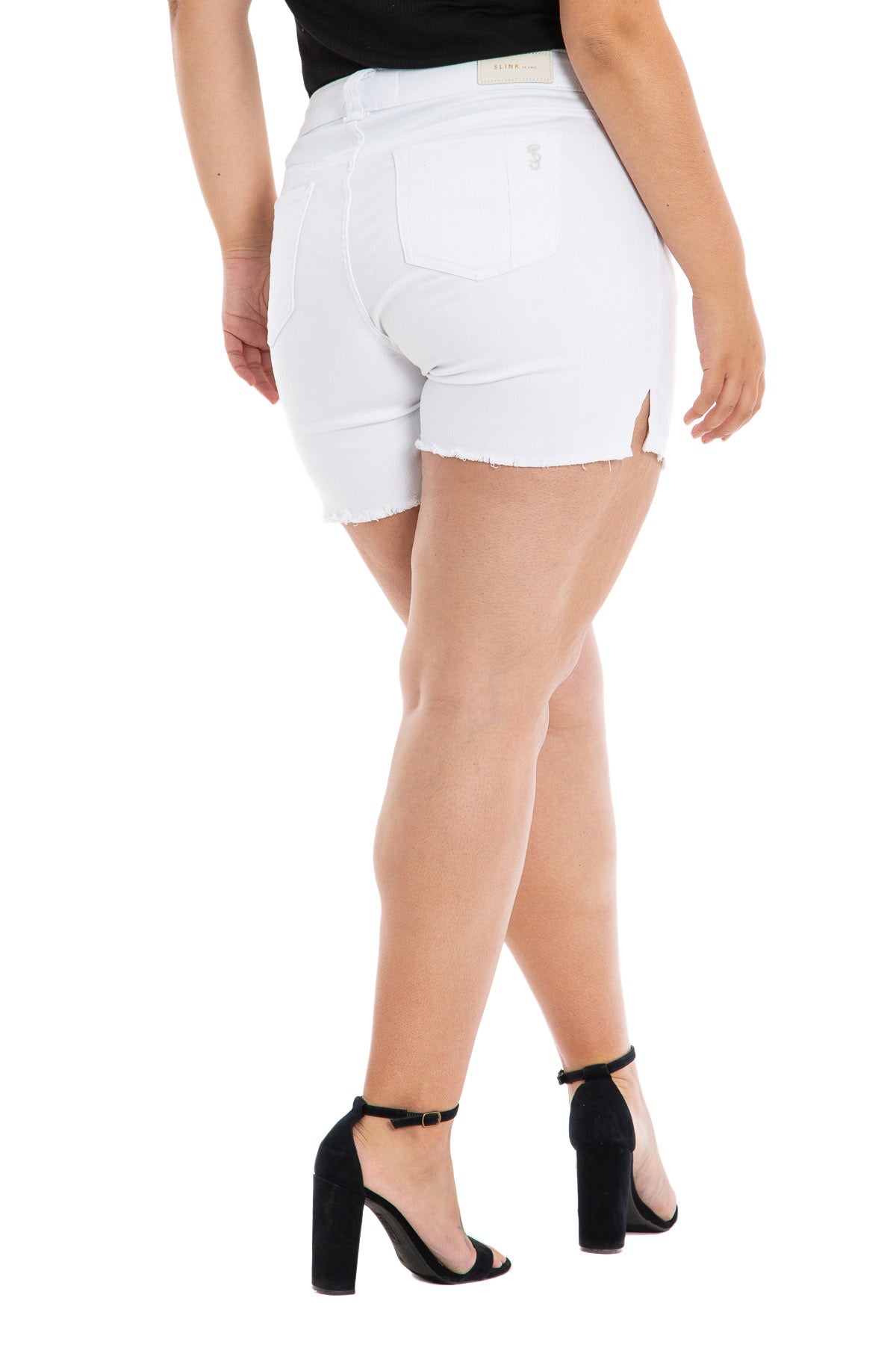 Side Vent Shorts - WHITE