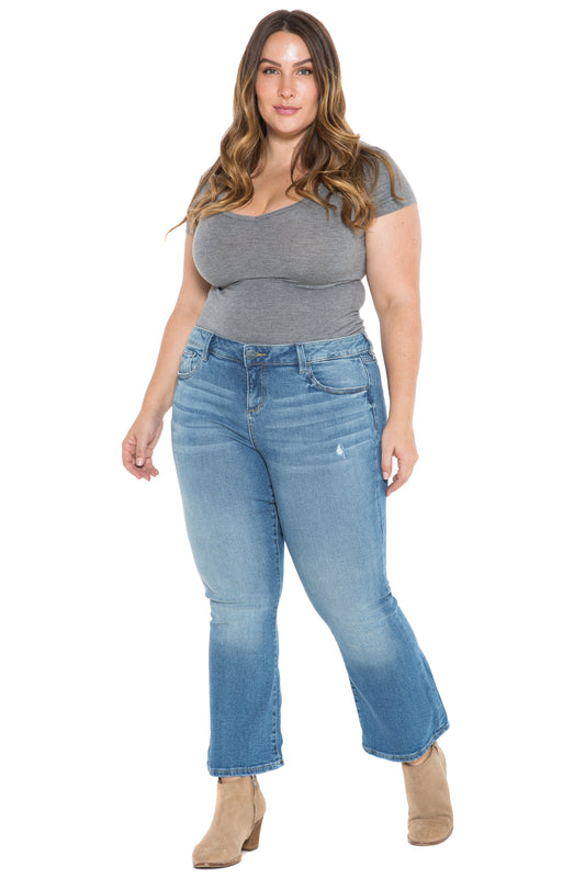 The High Waist Flare - Delilah - SLINK JEANS