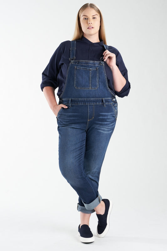 Denim Overall bibs in 32" inseam - Martha