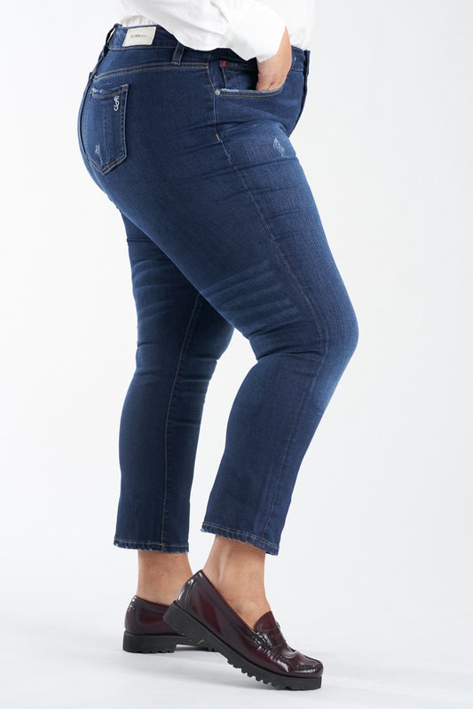 Denim High Rise Straight in 28" inseam - Sheela