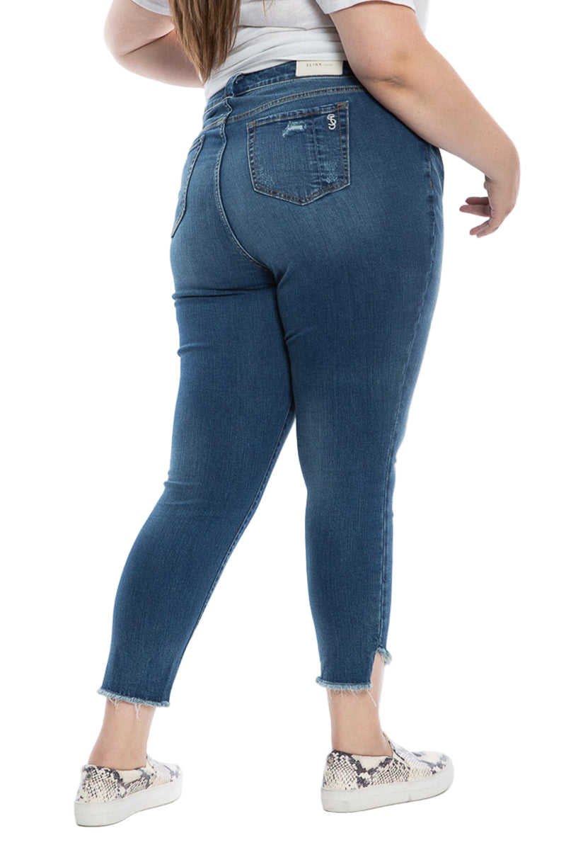 High Rise Ankle - Jacqueline - SLINK JEANS