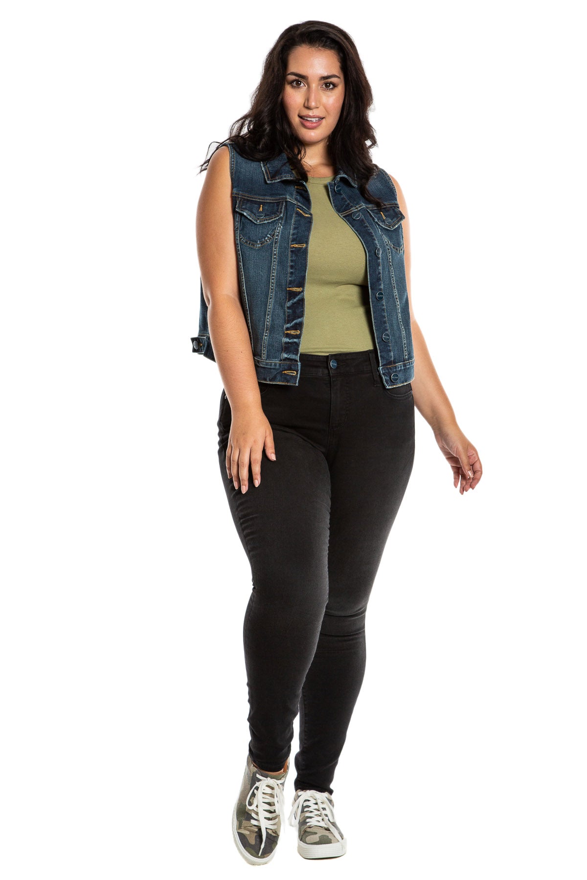 Denim Vest - Miranda - SLINK JEANS