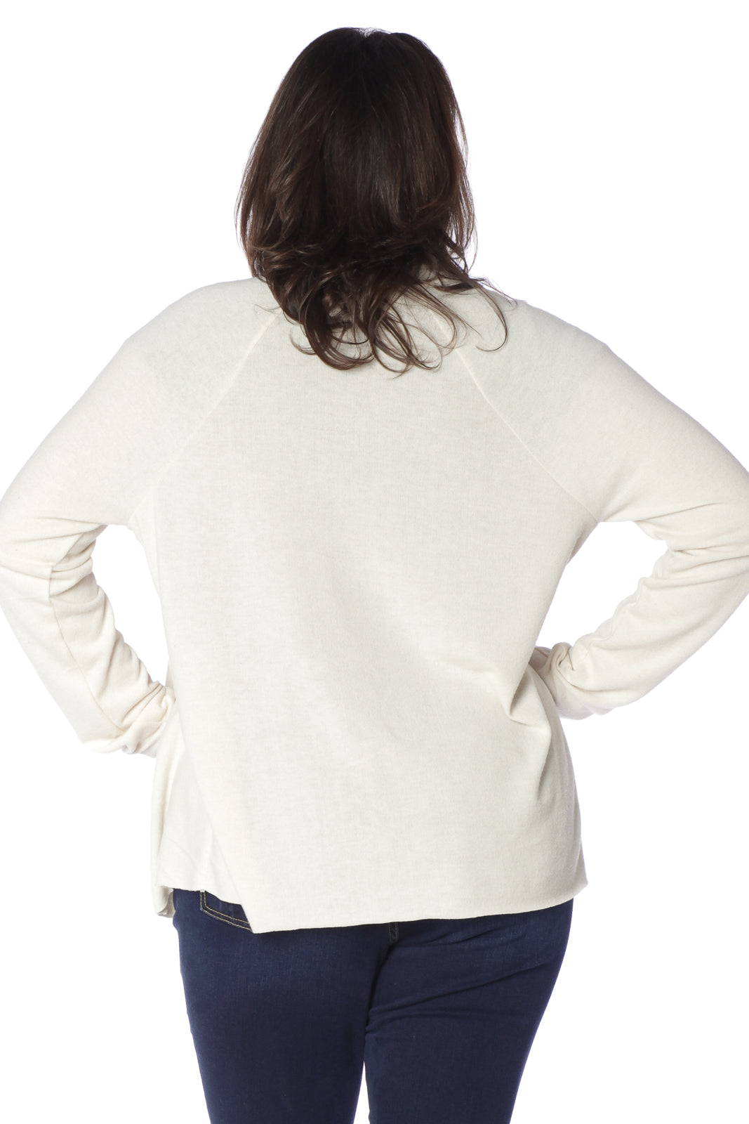 Draped Open Cardigan - SLINK JEANS