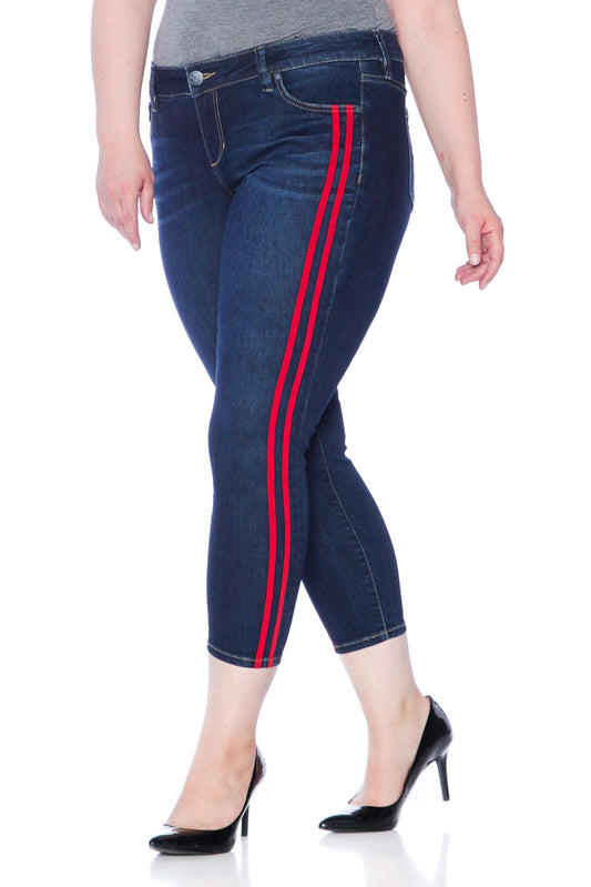 Stripe Ankle - CAMILA - SLINK JEANS