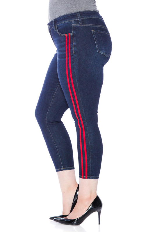 Stripe Ankle - CAMILA - SLINK JEANS