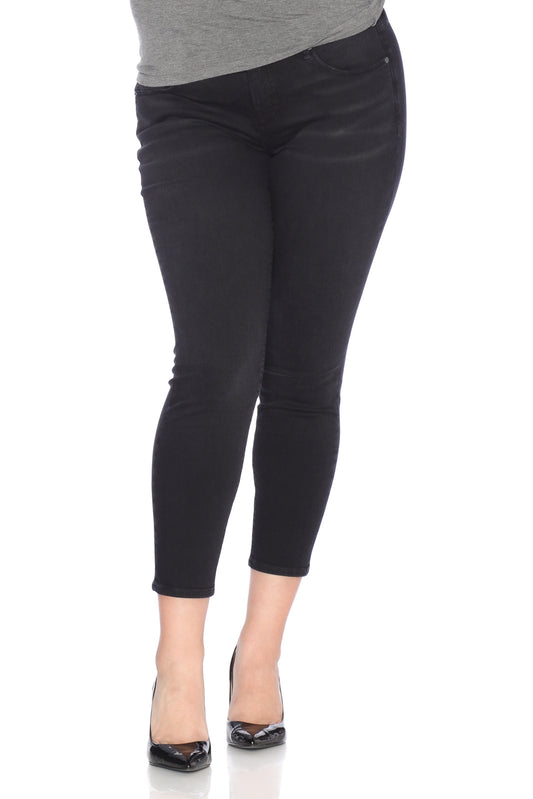 Ankle Jegging - BLACK - SLINK JEANS