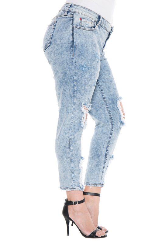 Easy Fit Boyfriend - AMELIA - SLINK JEANS