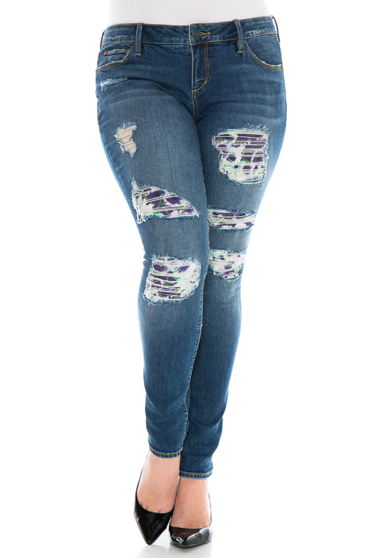 Destroyed Skinny - LILLY - SLINK JEANS