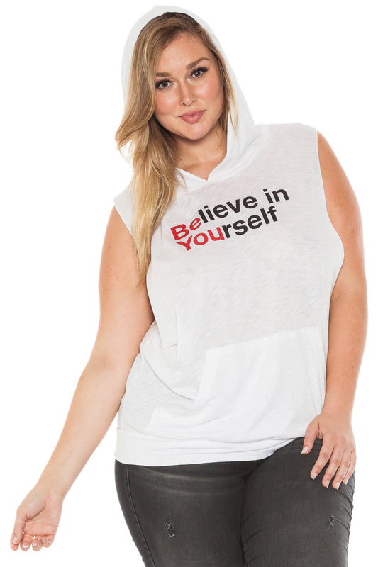 Short Sleeve Tee - BELIEVE IN YOURSELF - SLINK JEANS