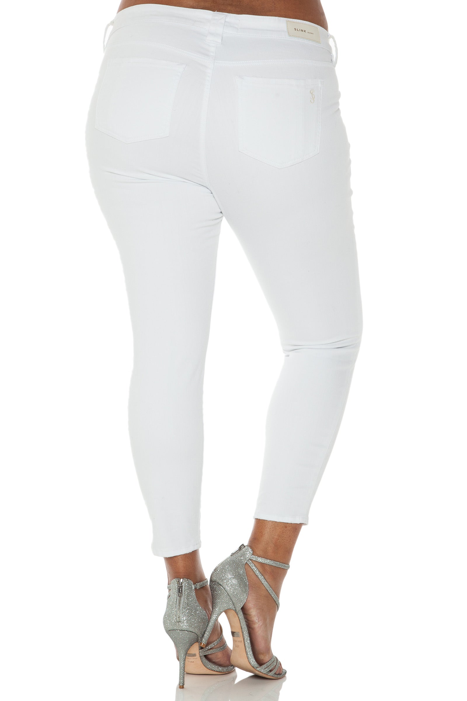 Ankle Slim - OPTICAL WHITE - SLINK JEANS