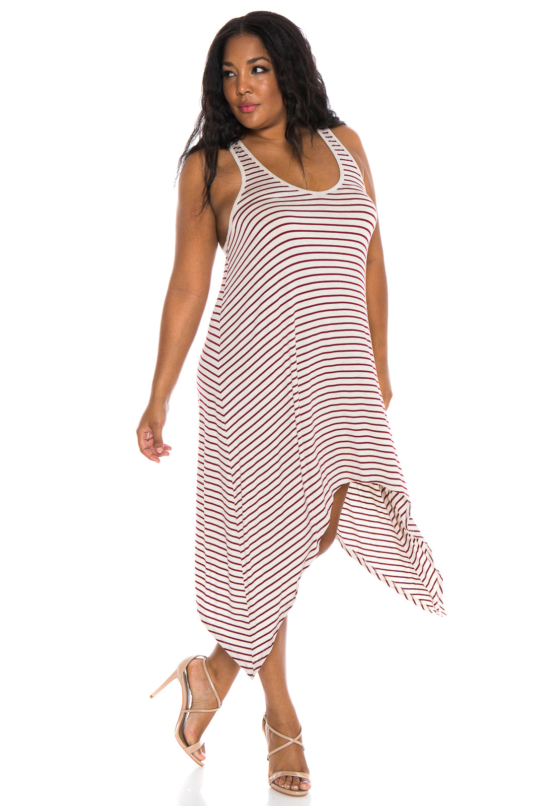 Stripe Tank Dress - SLINK JEANS