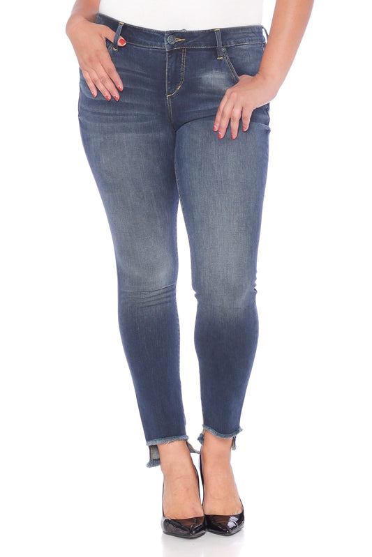 Frayed Hem - DANIELLE - SLINK JEANS